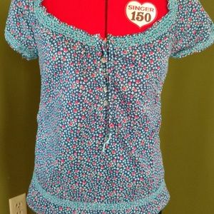 Abercrombie & Fitch Floral Blouse